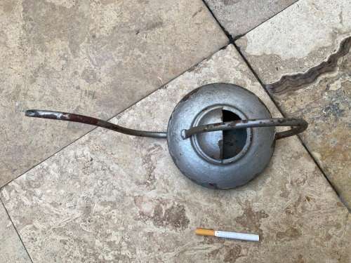 vintage copper oil can long nose