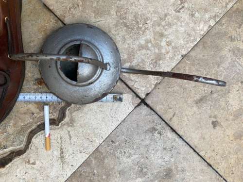 vintage copper oil can long nose