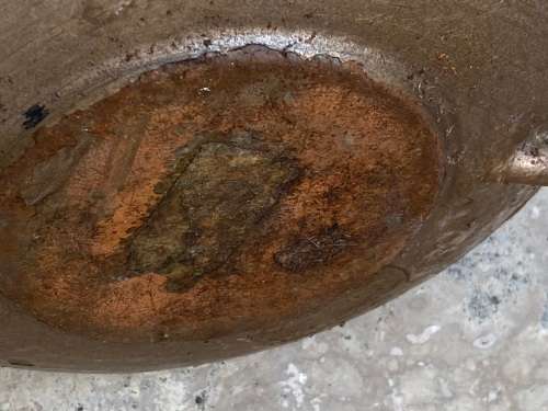 vintage copper oil can long nose