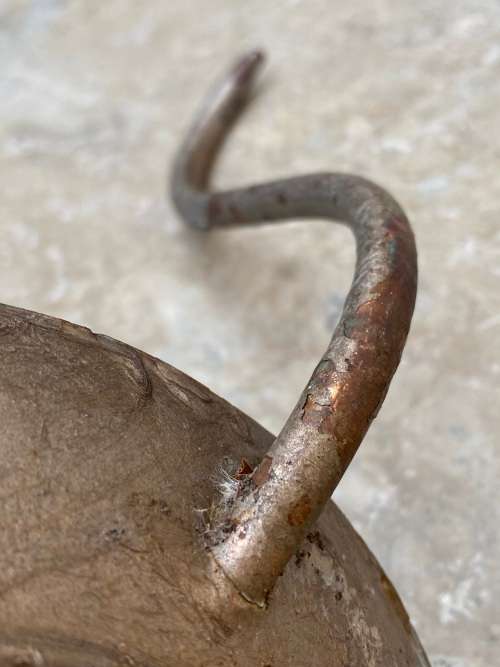 vintage copper oil can long nose