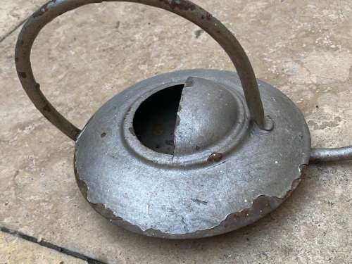 vintage copper oil can long nose
