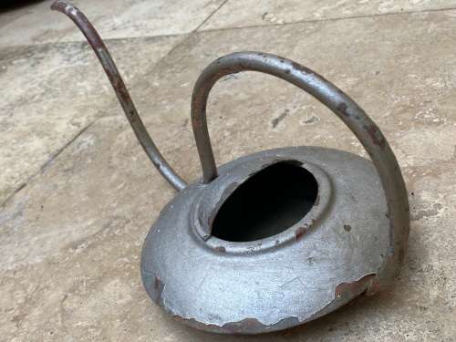 vintage copper oil can long nose