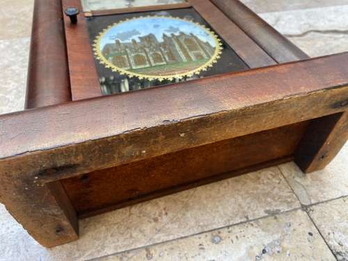 vintage Sharp steeple gothic mantel clock new haven clock co