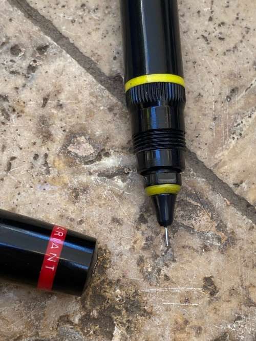 kern swiss technical drafting instruments with Rotring variant pen 0.2