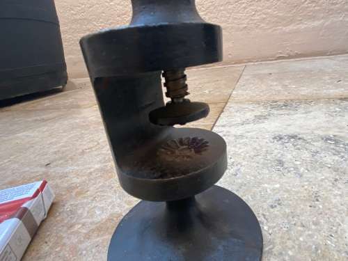 vintage Robert Welch nutcracker  nut cracker press heavy metal