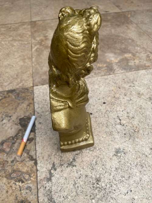 Vintage David bust statue Gold