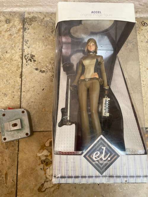 action anime figure Accel sculpture by Yatake Yoshinori in box
