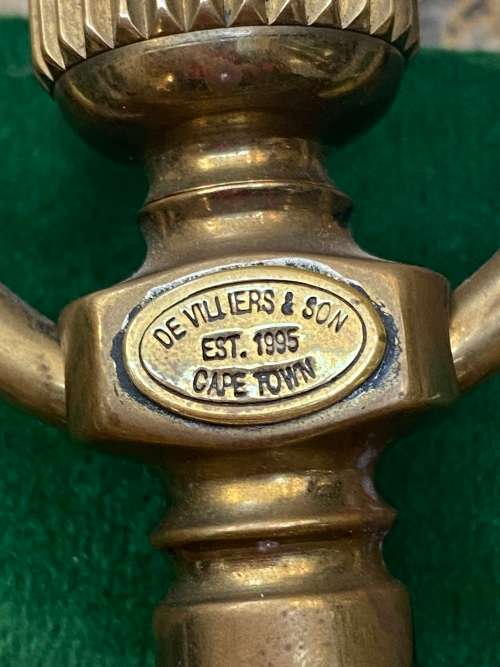 De Villiers & son Charles Greig clock Replica Railway heavy brass wall Clock