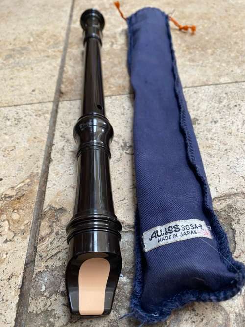 allios recorder woodwind 303 A-E made in Japan