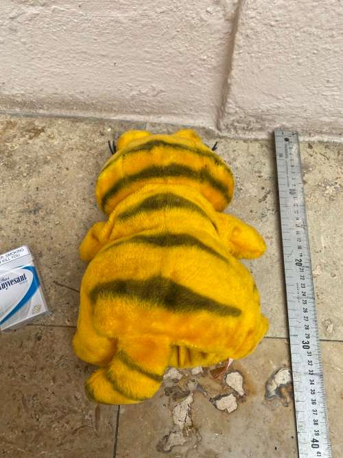 vintage Garfield puppet Plush hand puppet doll