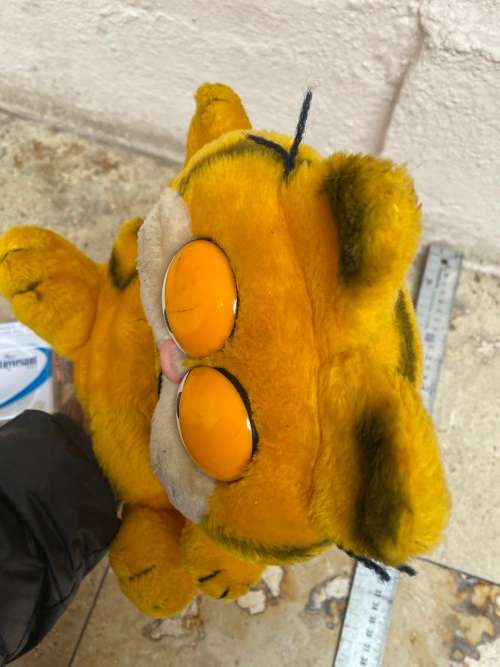 vintage Garfield puppet Plush hand puppet doll