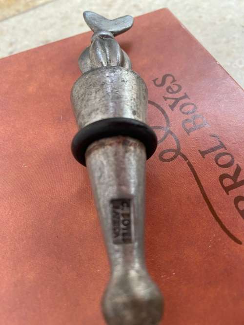 carrol boyes winestopper wine stop bottle stopper fish tail