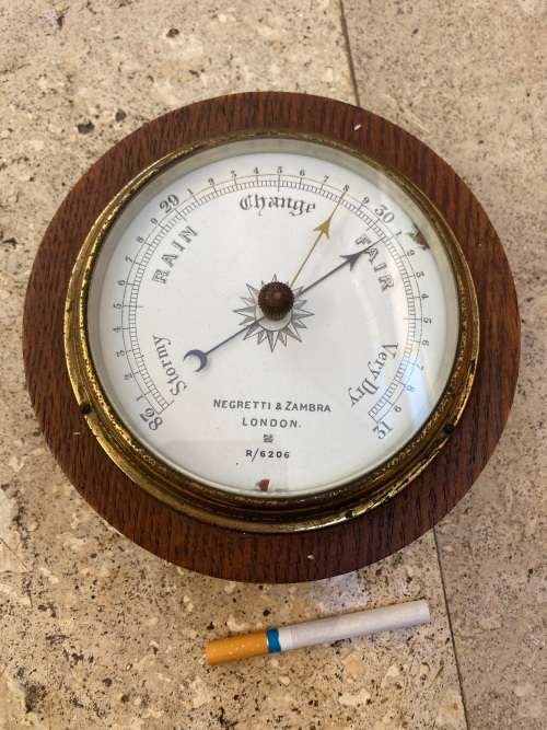 vintage Negretti and Zambra  barometer