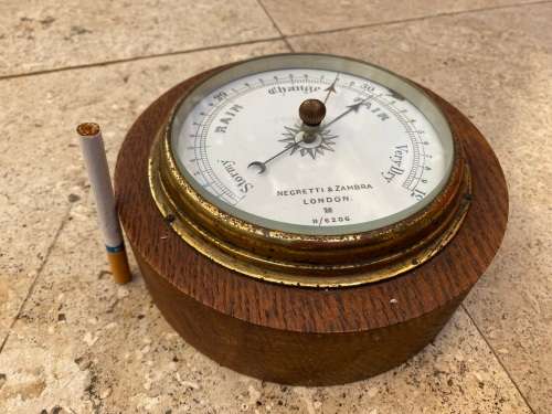 vintage Negretti and Zambra  barometer