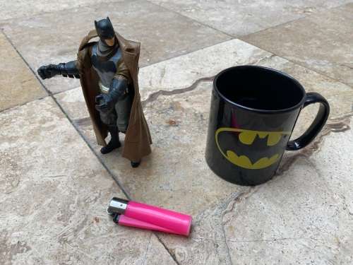 Knightmare Batman figurine / Dawn of justice with batman DC  mug cup