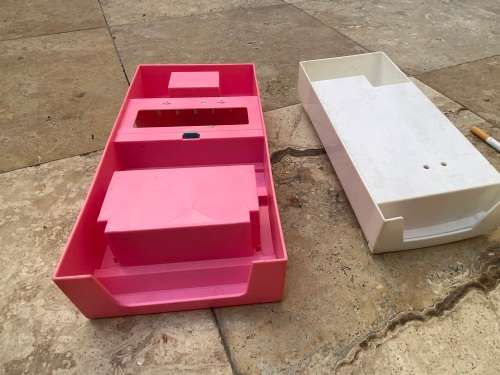 vintage Barbie 1994 mattel kitchen and fridge pair