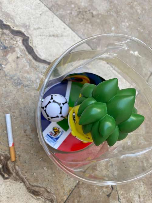 fifa 2010 pvc mascot Zakumi souvenir rare to find