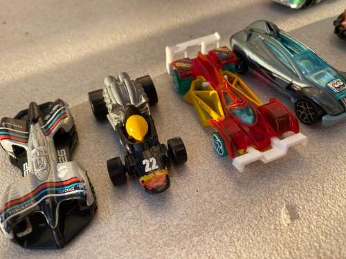 hot wheels lot of 9 die cast cars 2016 2018