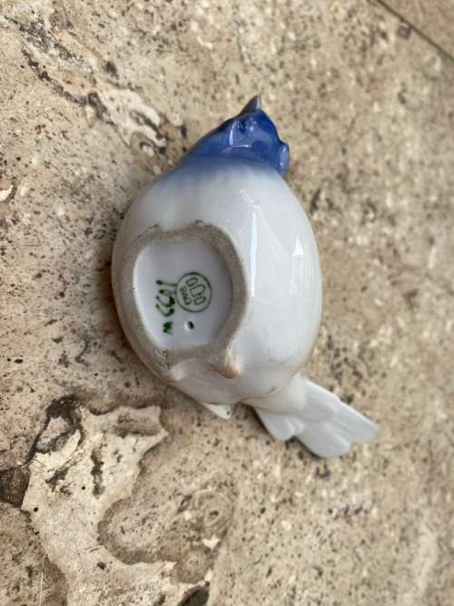 Bing & grondahl Copenhagen porcelain titmouse bird figurine numbered , marked