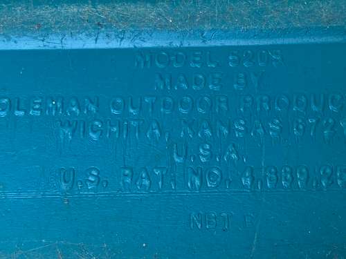 vintage coleman cooler box 5205 USA