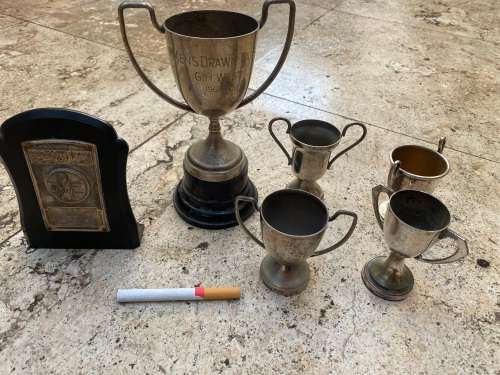 vintage trophy lot of 6