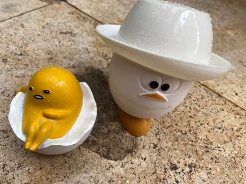 Joie microwave egg steamer with hat dish