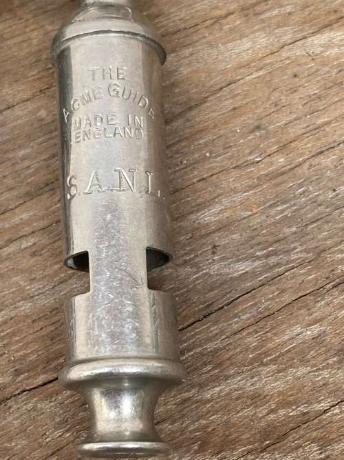 Vintage ACME guide whistle , ACME thunderer whistle pair plus Taiwan whistle lot