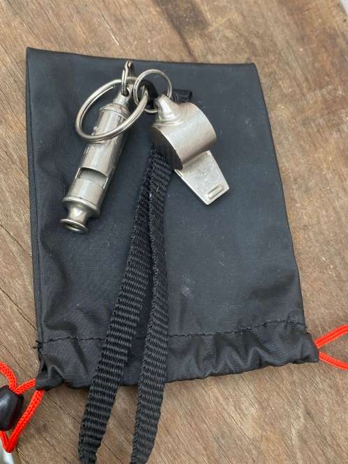 Vintage ACME guide whistle , ACME thunderer whistle pair plus Taiwan whistle lot