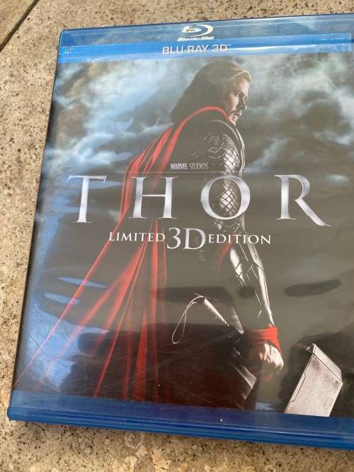 thor 3d captain america 3d ice age 3 3d blu ray lot