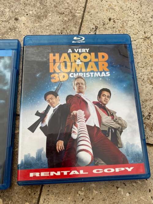 marvels avengers thor 3d harold kumar 3d christmas blu ray lot