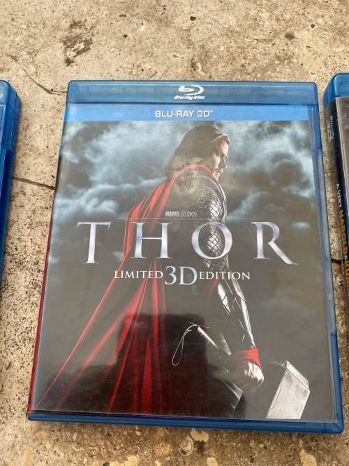 marvels avengers thor 3d harold kumar 3d christmas blu ray lot