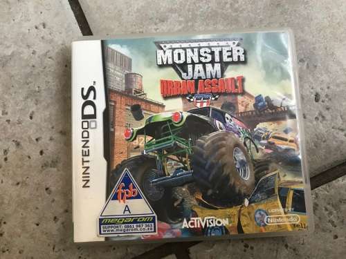 monster jam urban assault Nintendo ds