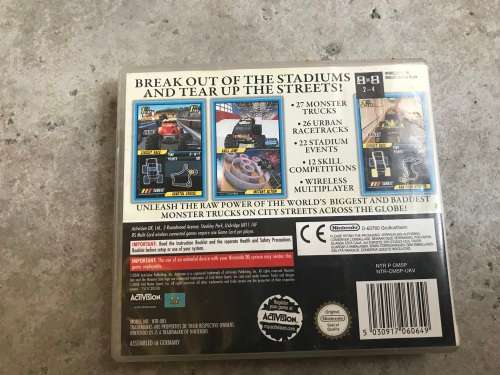 monster jam urban assault Nintendo ds