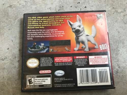 Disney bolt Nintendo DS