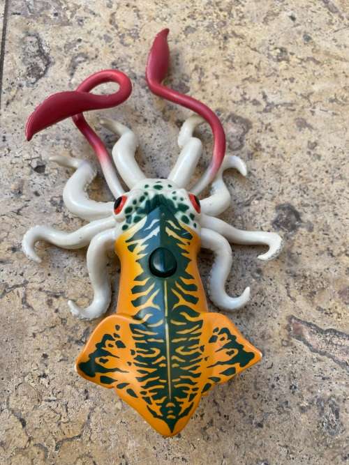 Chap Mei toys giant squid kraken sea creature rare action figure