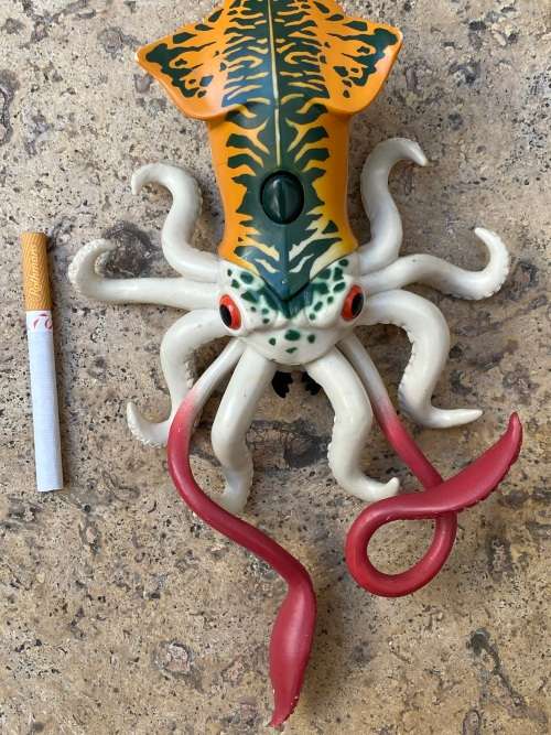 Chap Mei toys giant squid kraken sea creature rare action figure