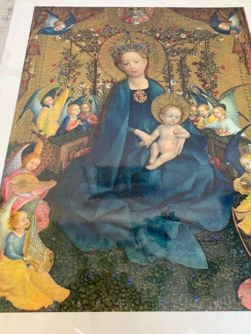 Vintage Stephan Lochner Madonna print Switzerland