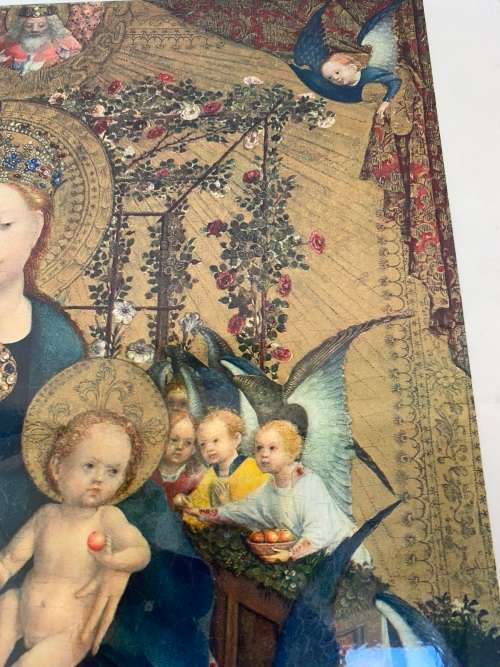 Vintage Stephan Lochner Madonna print Switzerland