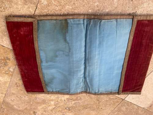 Vintage tapestry embroidered book sleeve