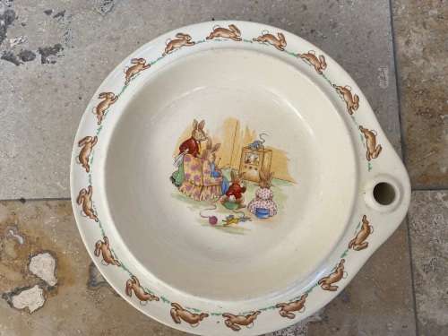 Royal Doulton Bunnykins warming plate heating plate