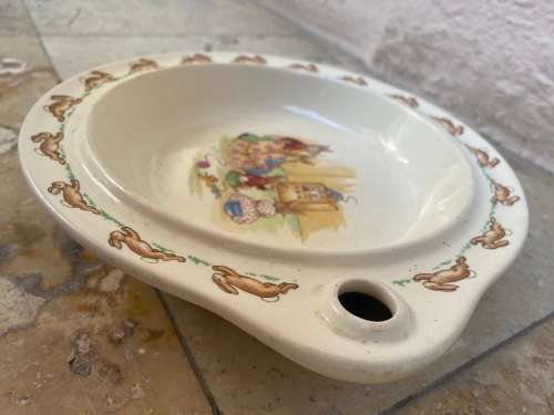 Royal Doulton Bunnykins warming plate heating plate