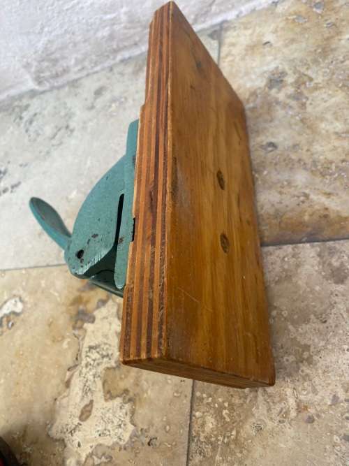 Vintage heavy steel office  paper punch