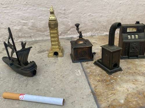 vintage die cast pencil sharpener sharpeners lot of 5