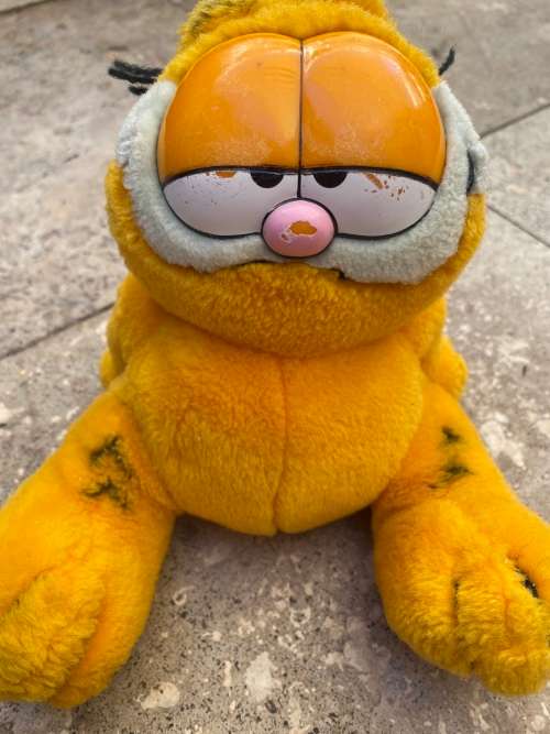 Vintage Garfield plush doll