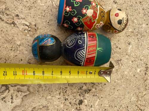 Kokeshi doll pair