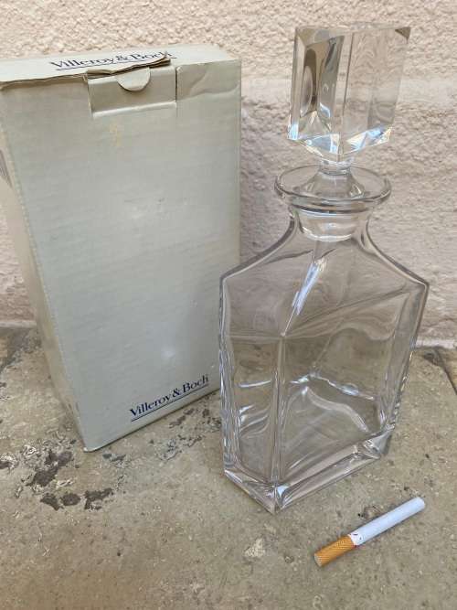 Villeroy & Boch crystal decanter Dover nr 23  in box