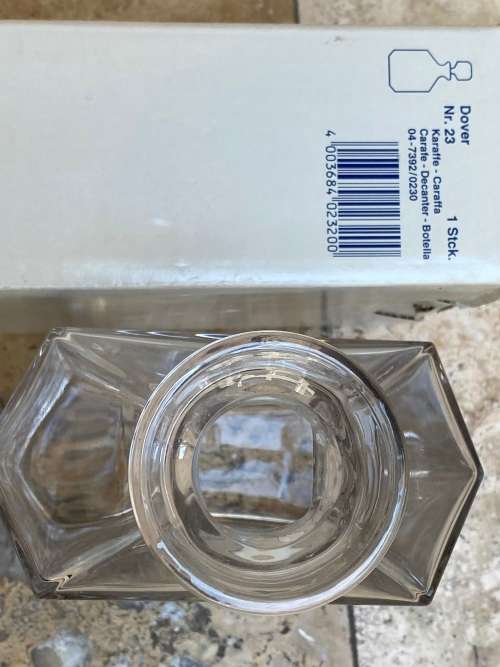 Villeroy & Boch crystal decanter Dover nr 23  in box
