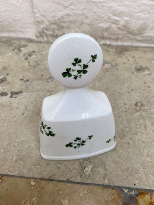 Vintage Irish shamrock bell  Carrigaline pottery Co