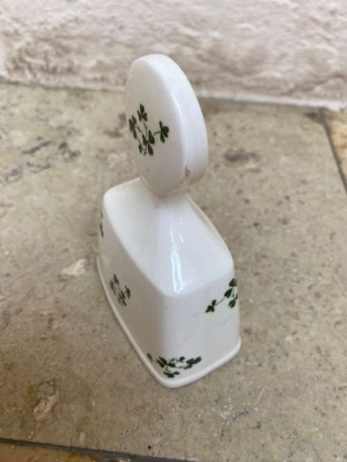 Vintage Irish shamrock bell  Carrigaline pottery Co