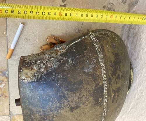 Antique extra large giant  alpine cow bell Swiss
